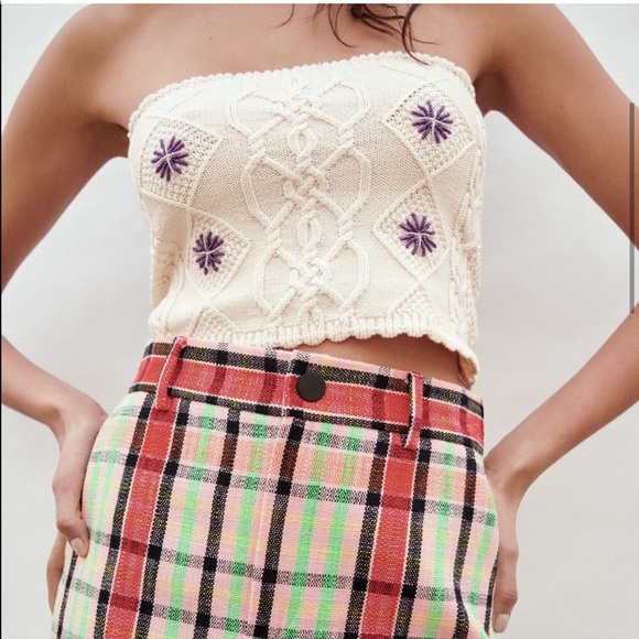 New with tags Zara structure midi skirt - Picture 5 of 7